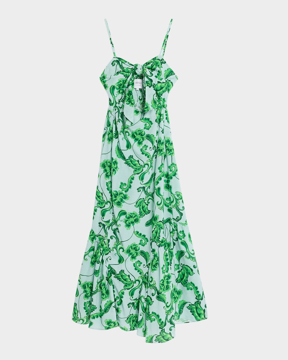 Zoya Floral Paisley Midi Dress