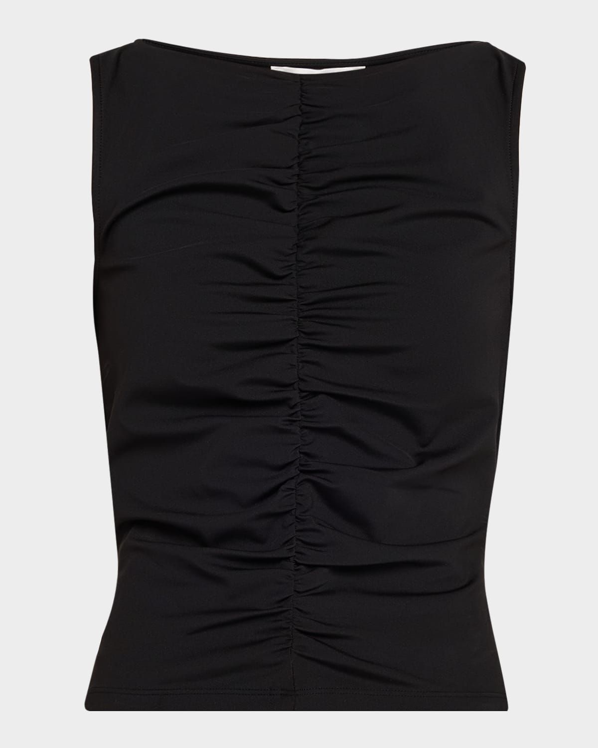 The Ruched Sleeveless Top