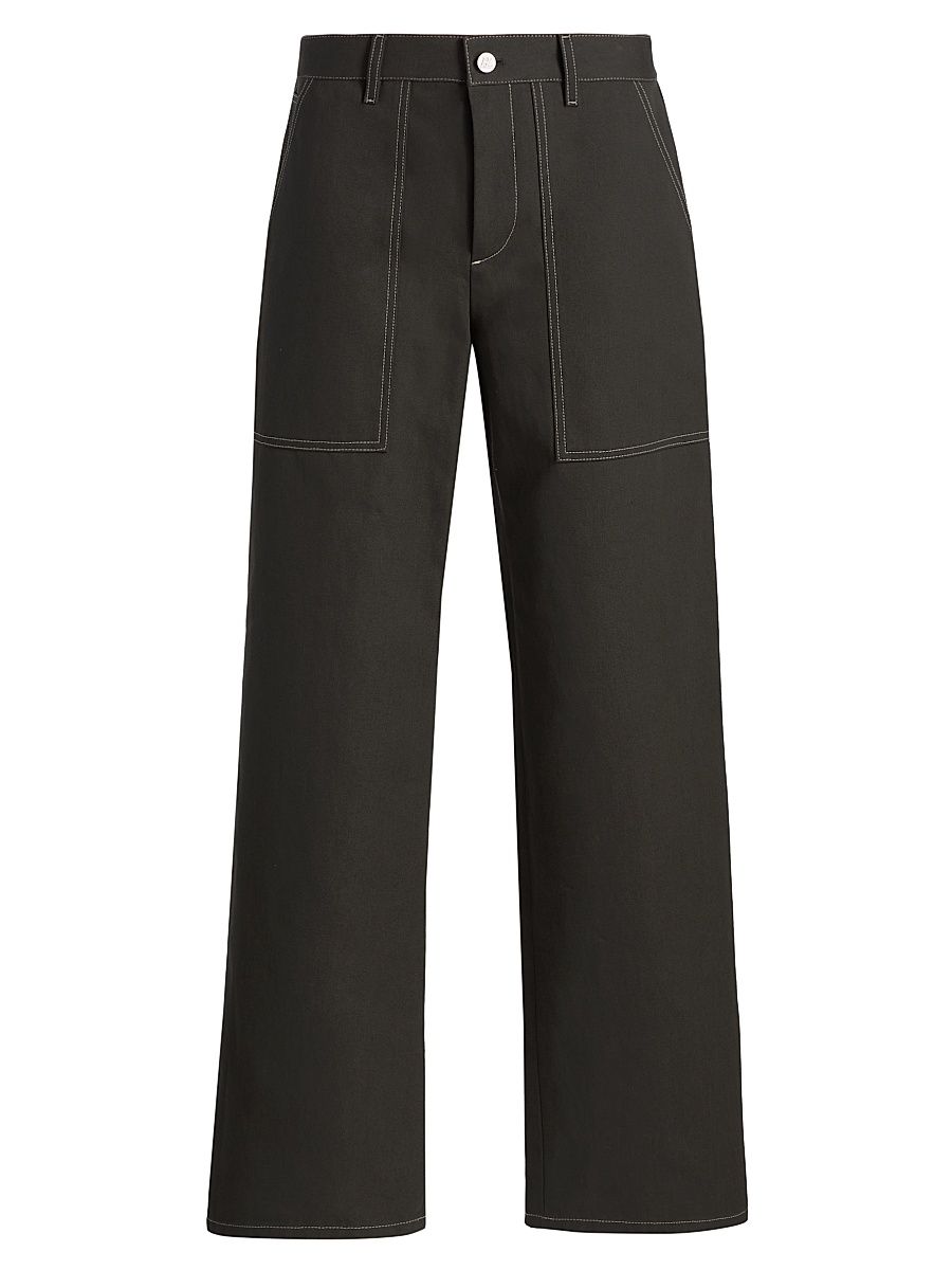 Men's Utility Cotton Pants - Graphite - Size 36