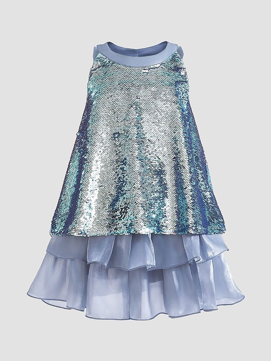 Girl's Sylvara Skirt Set - Blue - Size 14