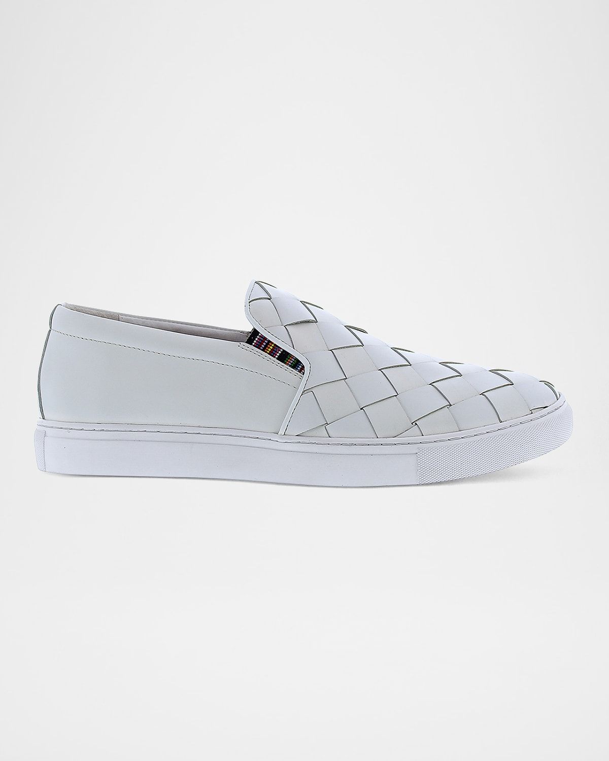 Men & apos;s Erosion Woven Leather Low-Top Sneakers
