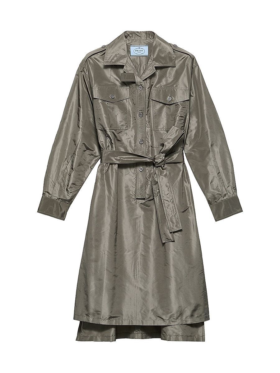 Women's Taffeta Dress - Green - Size 2