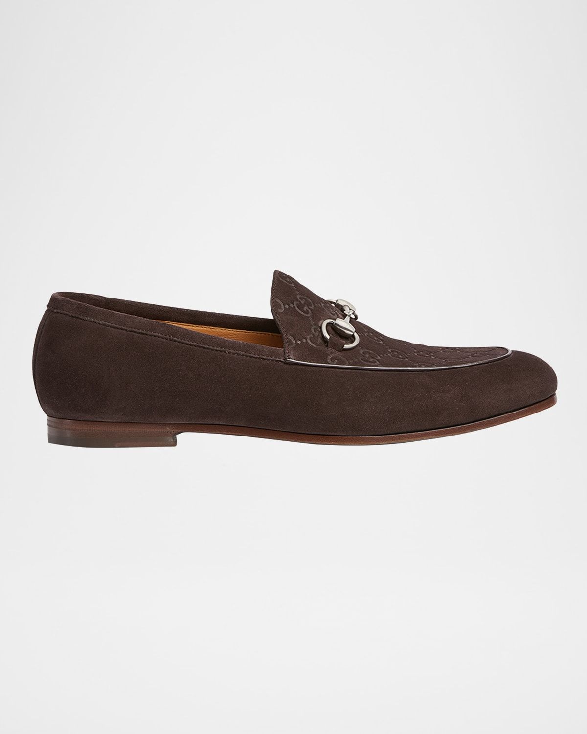 Men & apos;s Jordy Guccissima Suede Loafers