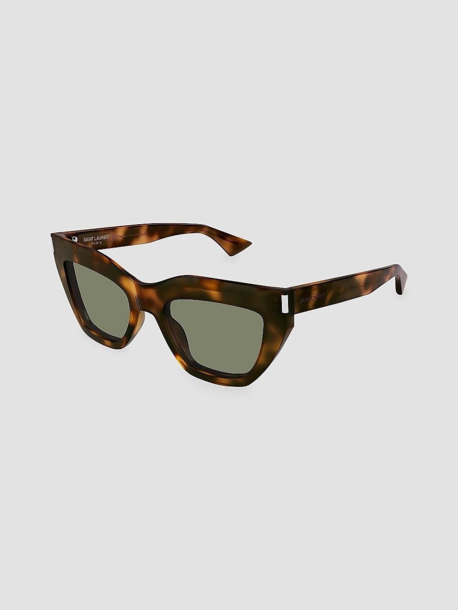Saint Laurent Women's 53MM Cat-Eye Sunglasses - Dark Brown
