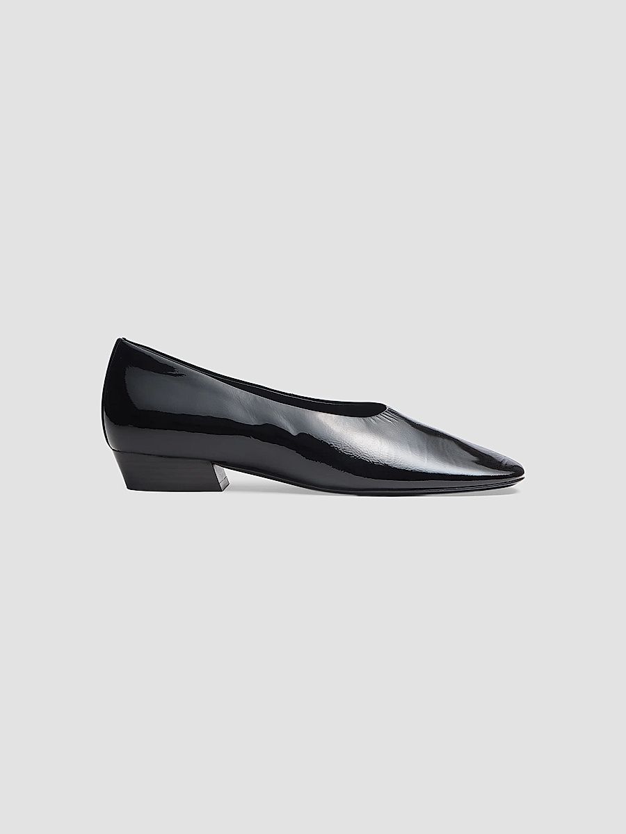 Women's Poppi 55MM Patent Leather Pumps - Black Patent - Size 6