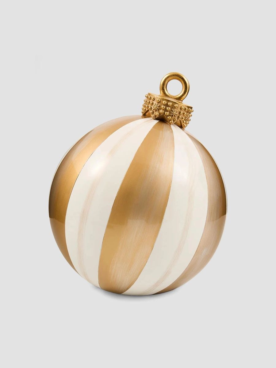 MacKenzie-Childs Striped Tabletop Ornament