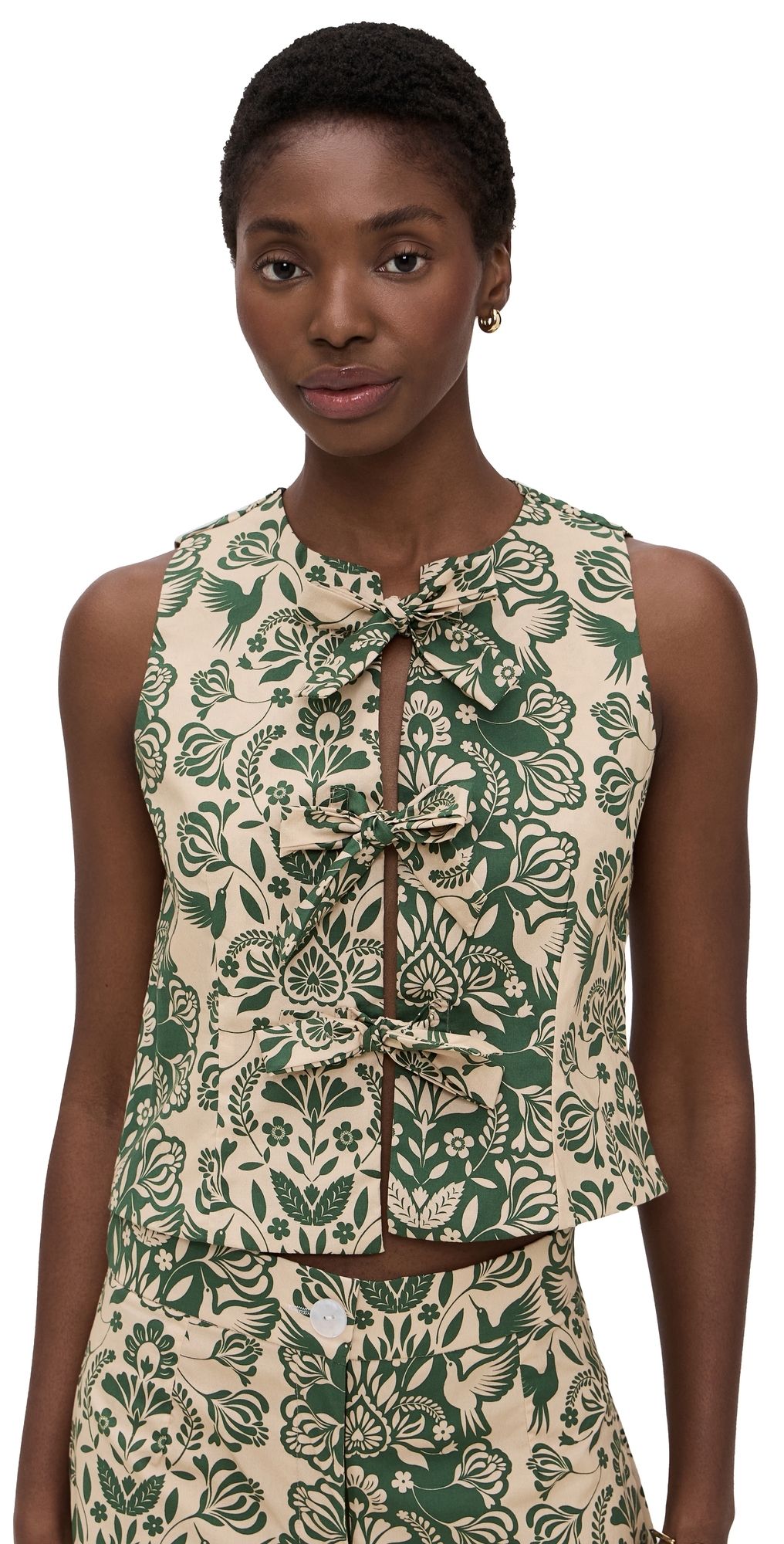 The Lulo Project The Cliff Top Green Folk Paisley XL