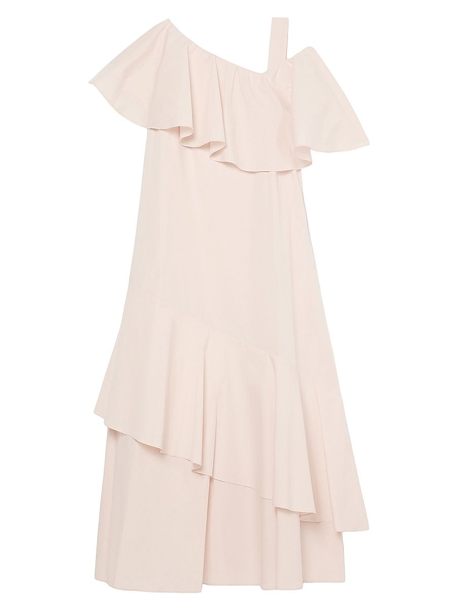 Women's Cotton Poplin Dress - Pink - Size 20