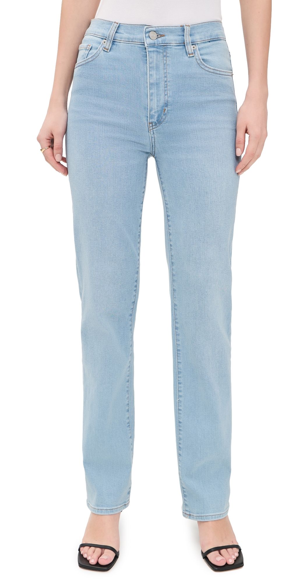 FRAME Le Sleek Straight Long Jeans Hush 34