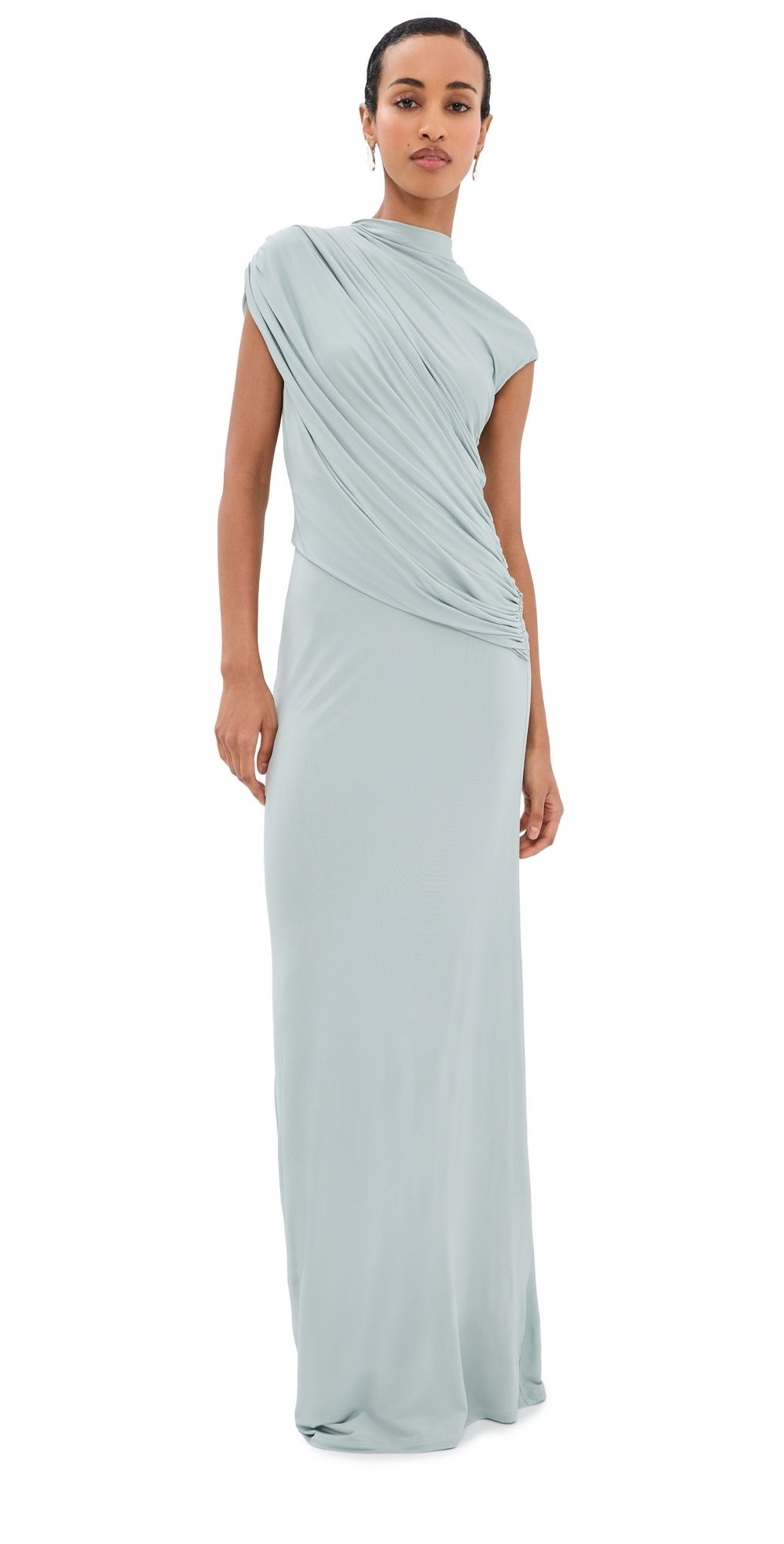 TOVE Saffron Dress Oyster Blue 38