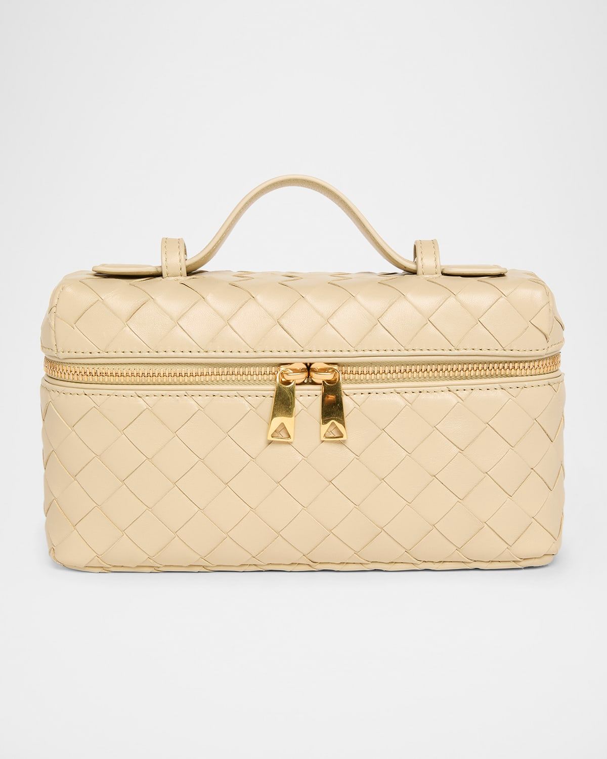 Bang Bang Vanity Intrecciato Leather Crossbody Bag