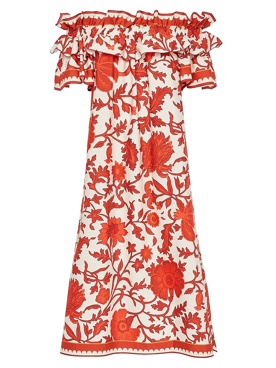 Women's Breakfast Dress - Dragonflower Red - Size Large