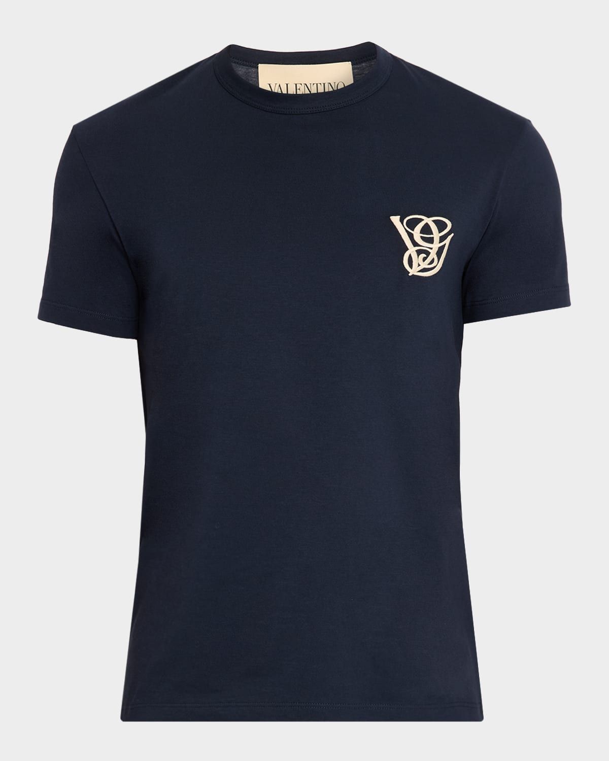 Men & apos;s Jersey Embroidered Moonogram T-Shirt