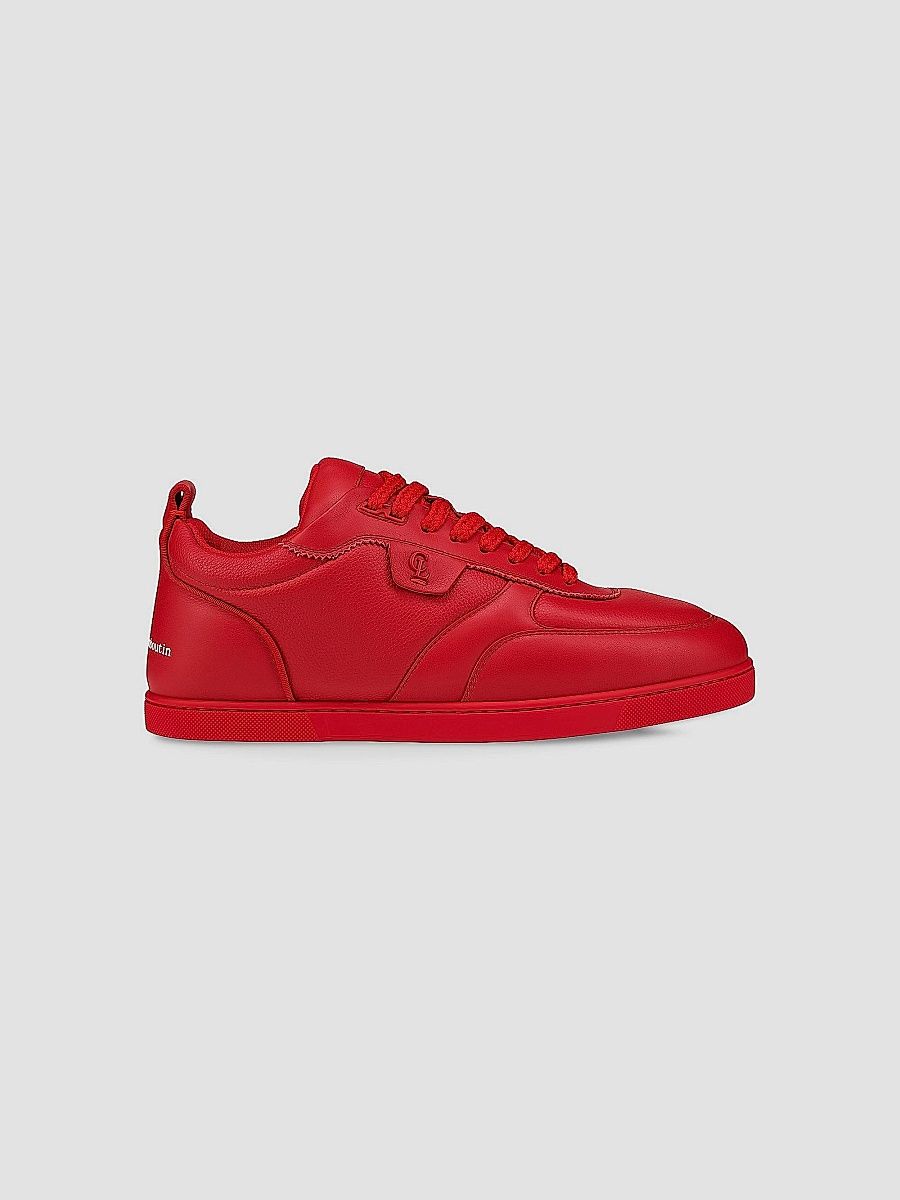 Christian Louboutin Men's SK VI Low-Top Sneakers - Loubi - Size 13
