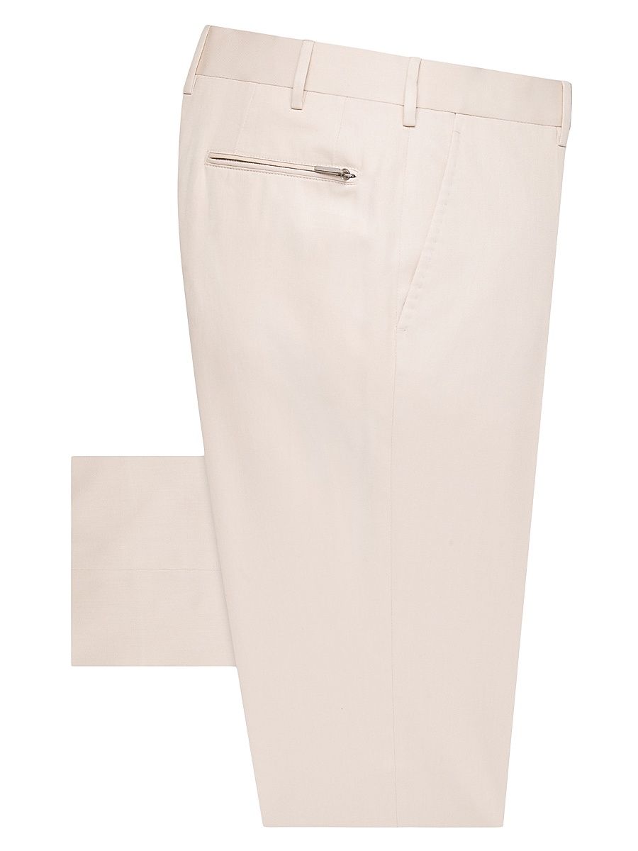 Men's Sartorial Trousers - Light Ivory - Size 42