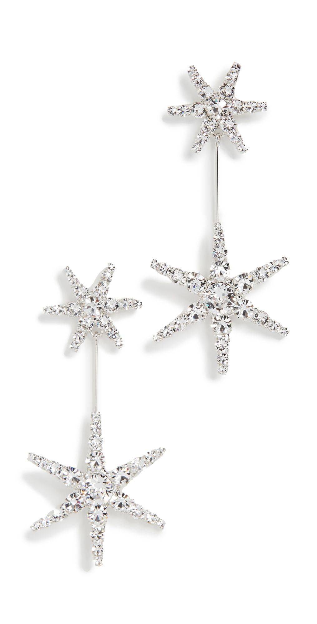 Jennifer Behr Estee Earrings Crystal One Size