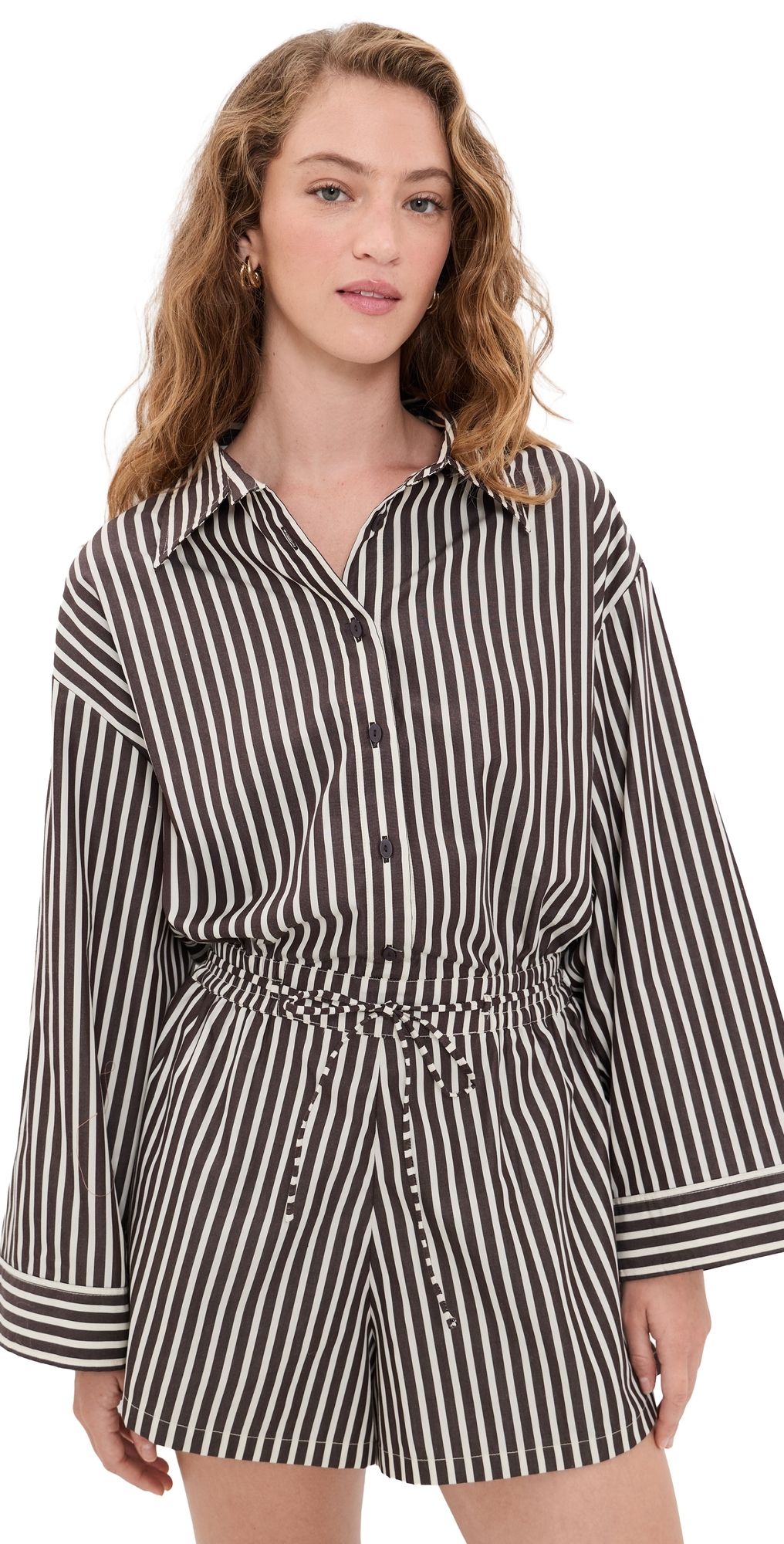 FAITHFULL Belas Romper Rita Stripe Port L