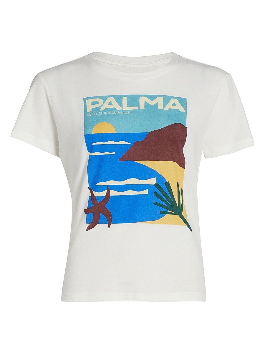 Women's The Classic Palma Cotton T-Shirt - Palma - Size Medium