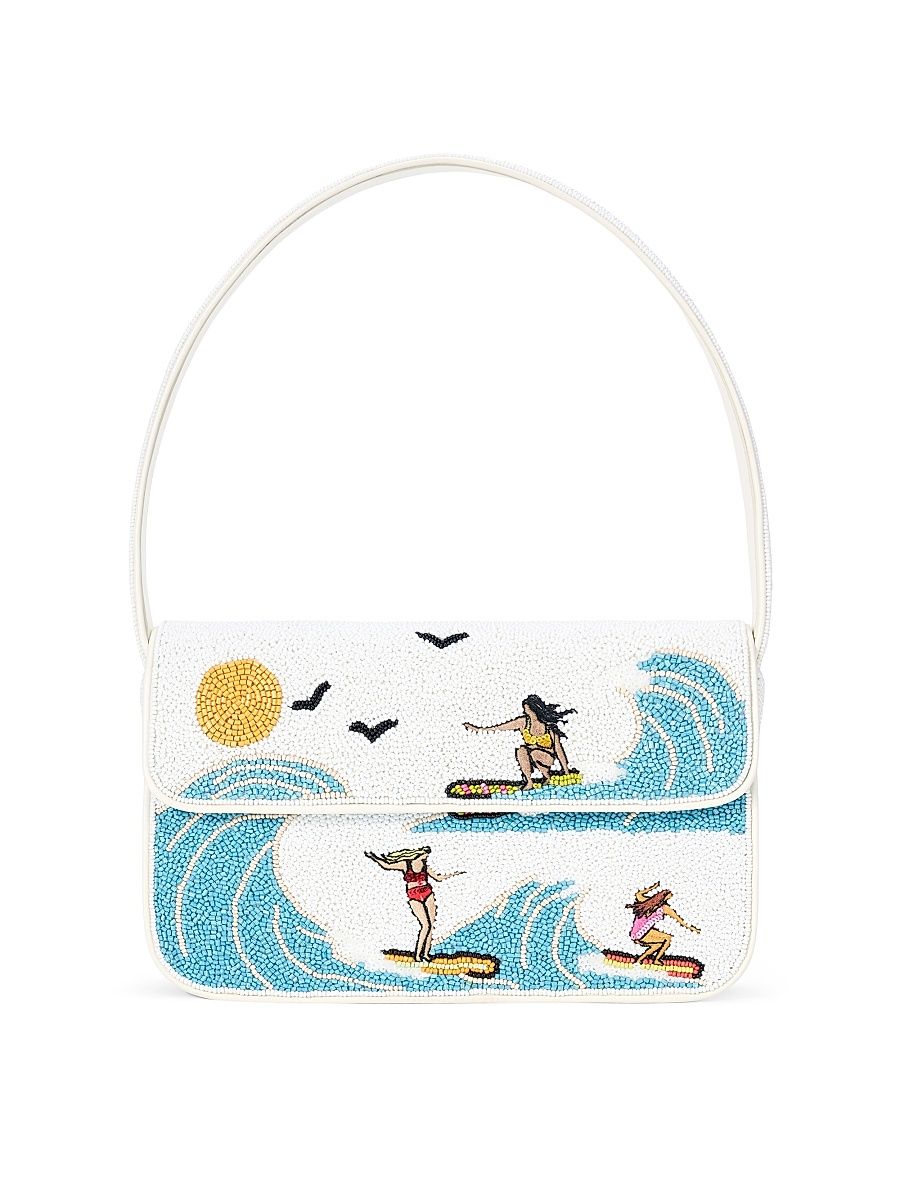 Women's Tommy Beaded Bag - Surf Babes