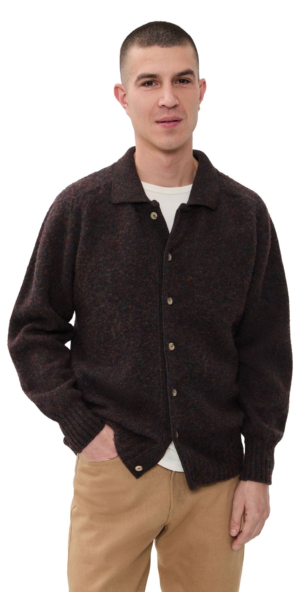 Howlin' Creatures of The Howlin Moon Cardigan Wolf XXL