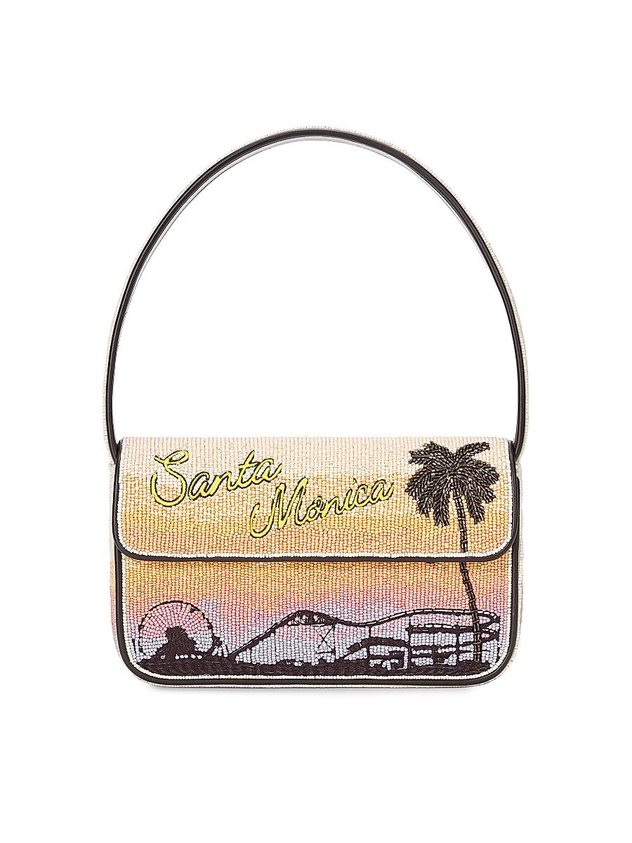 Women's Tommy Santa Monica Beaded Shoulder Bag - Santa Monica Sunset
