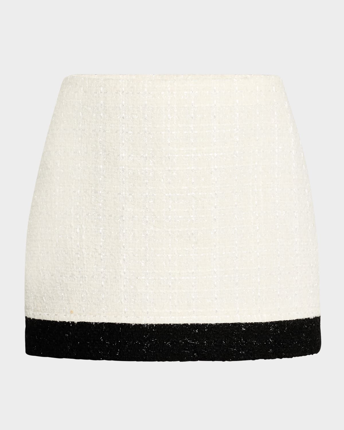 Ecenia Layered Tweed Mini Skirt