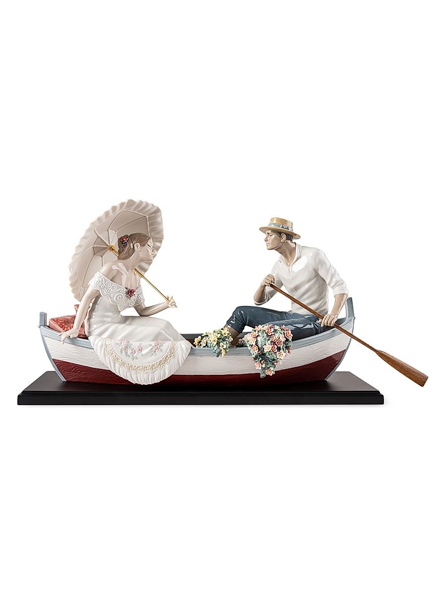 Romance On The Lake Figurine