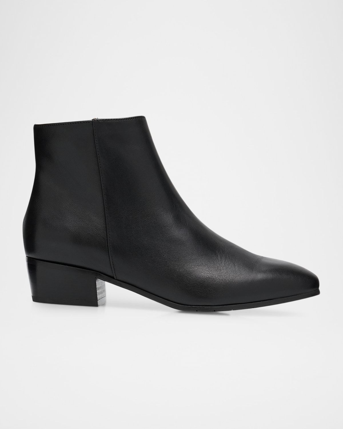 Fuoco Icon Leather Ankle Booties