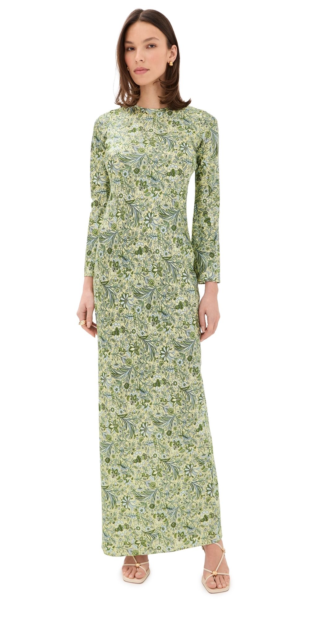 Veronica Beard Gemma Dress Pistachio Multi 12