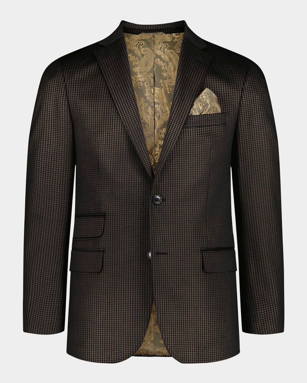 Men & apos;s Colden Houndstooth Single-Breasted Sport Coat