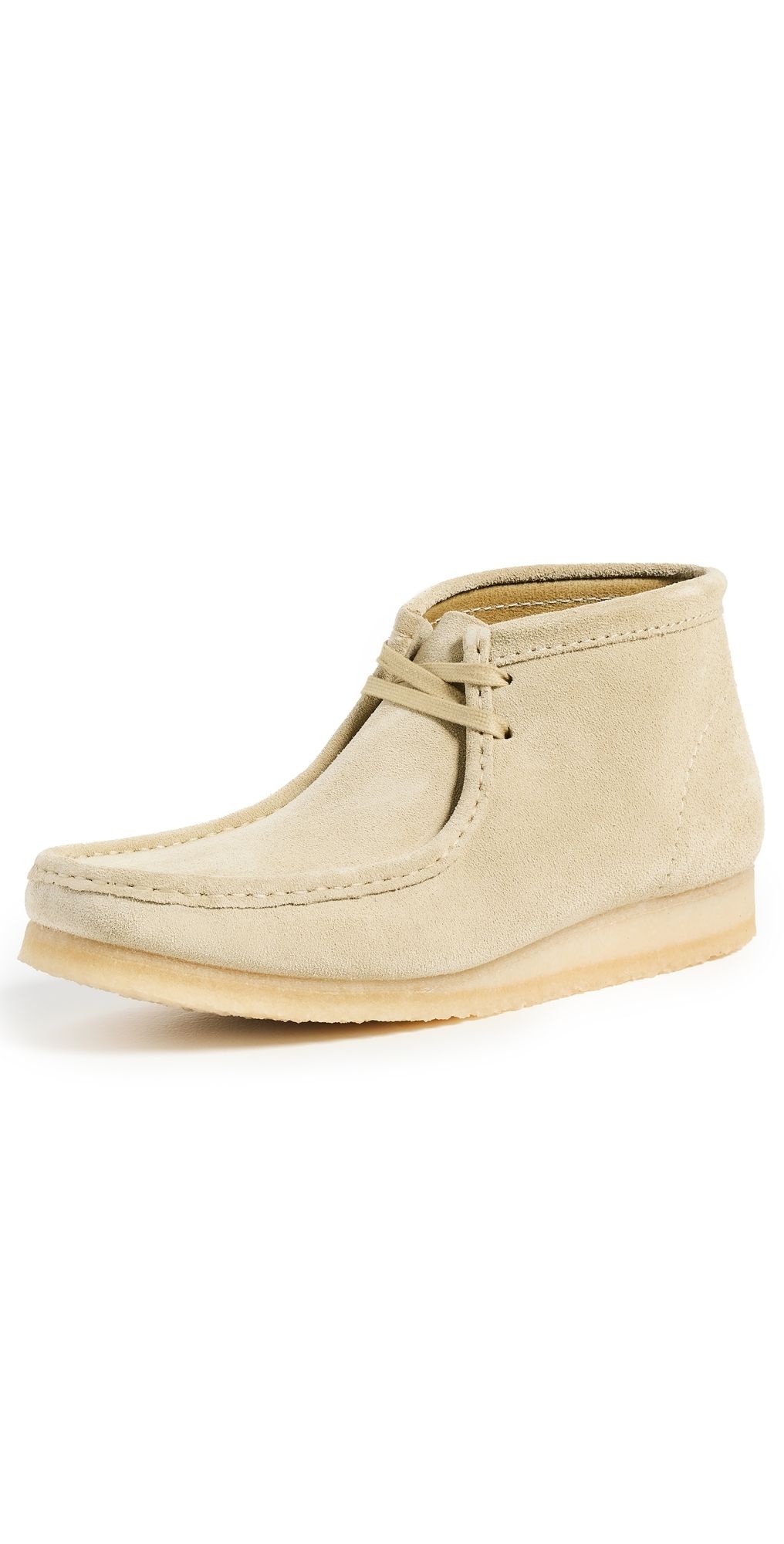 Clarks Suede Wallabee Boot Maple 7