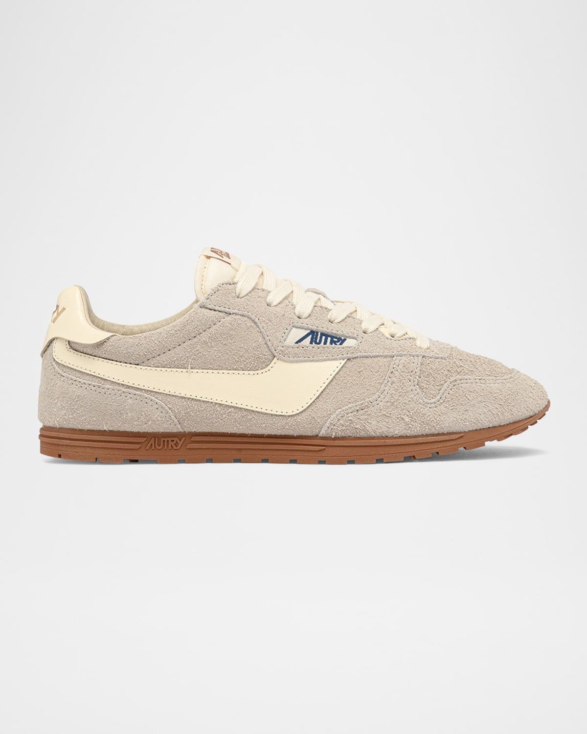 Windspin Retro Suede Low-Top Sneakers