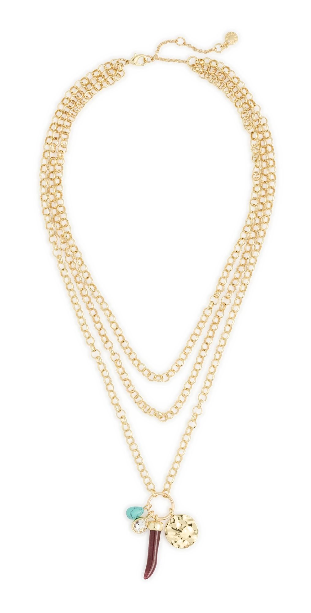 BaubleBar Maeve Layered Necklace Multi One Size