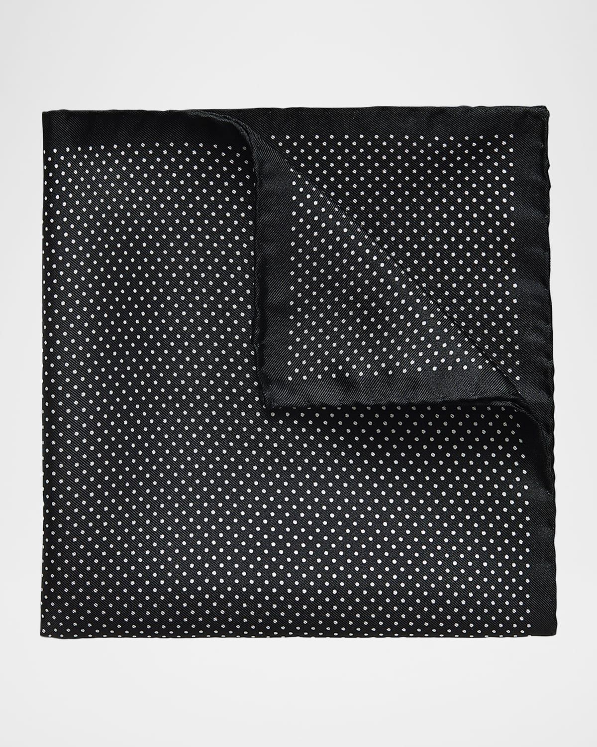 Men & apos;s Polka Dot Pocket Square