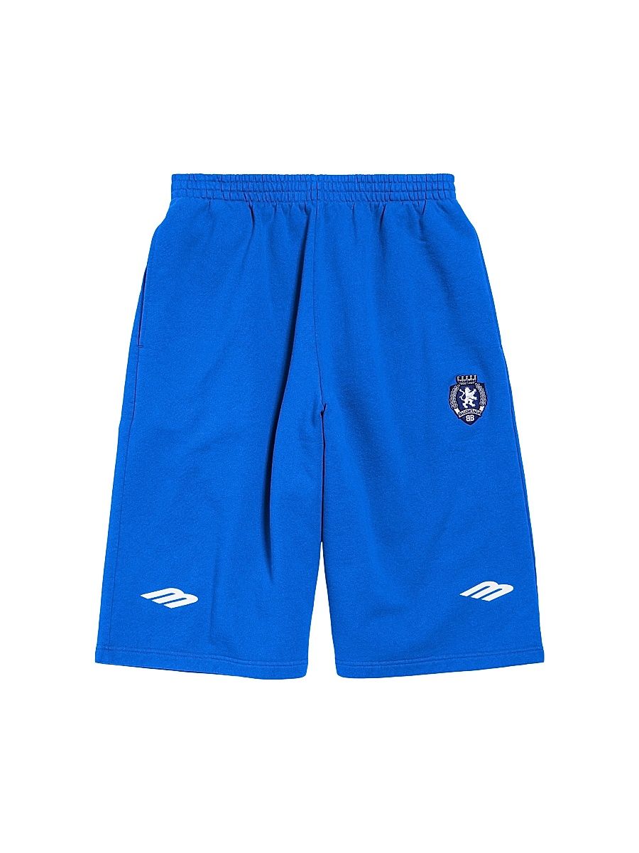 Men's 3B Football Large Shorts - Royal Blue White - Size XL