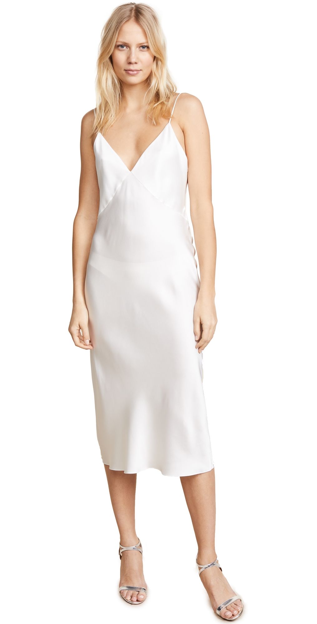 Olivia von Halle Issa Ivory Slip Ivory M