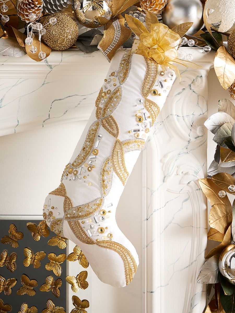 Kim Seybert Shimmer Arc Stocking