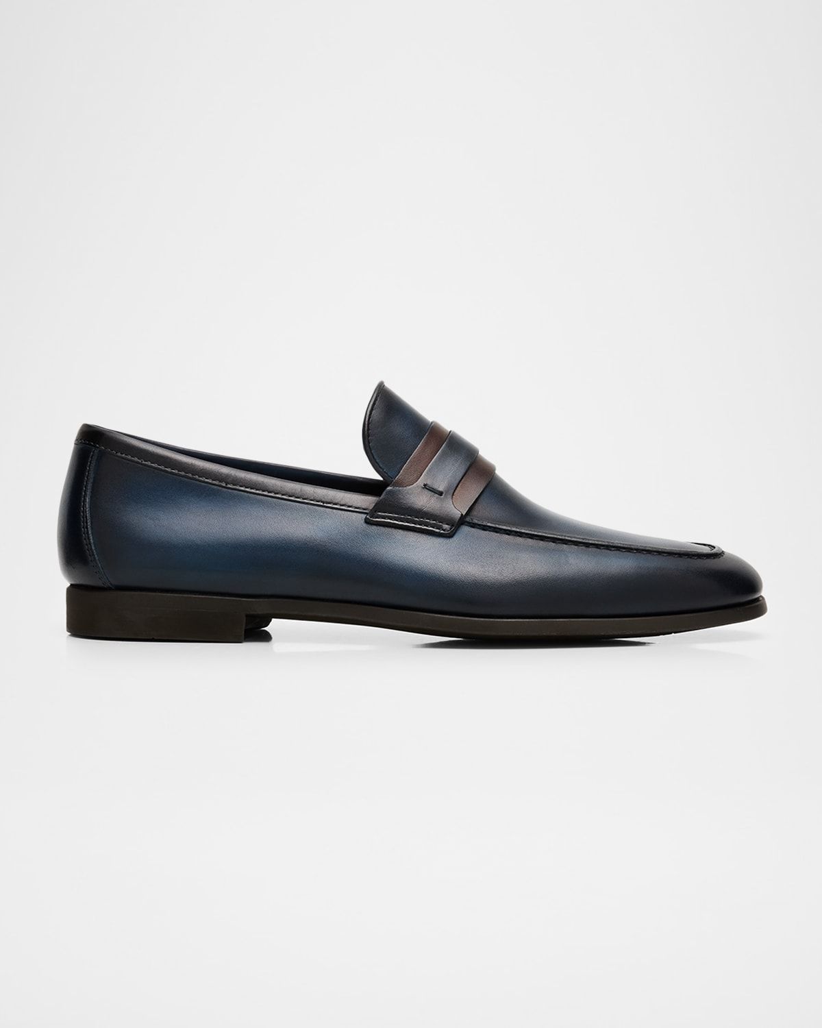 Men & apos;s Daniel Flex Two-Tone Leather Penny Loafers