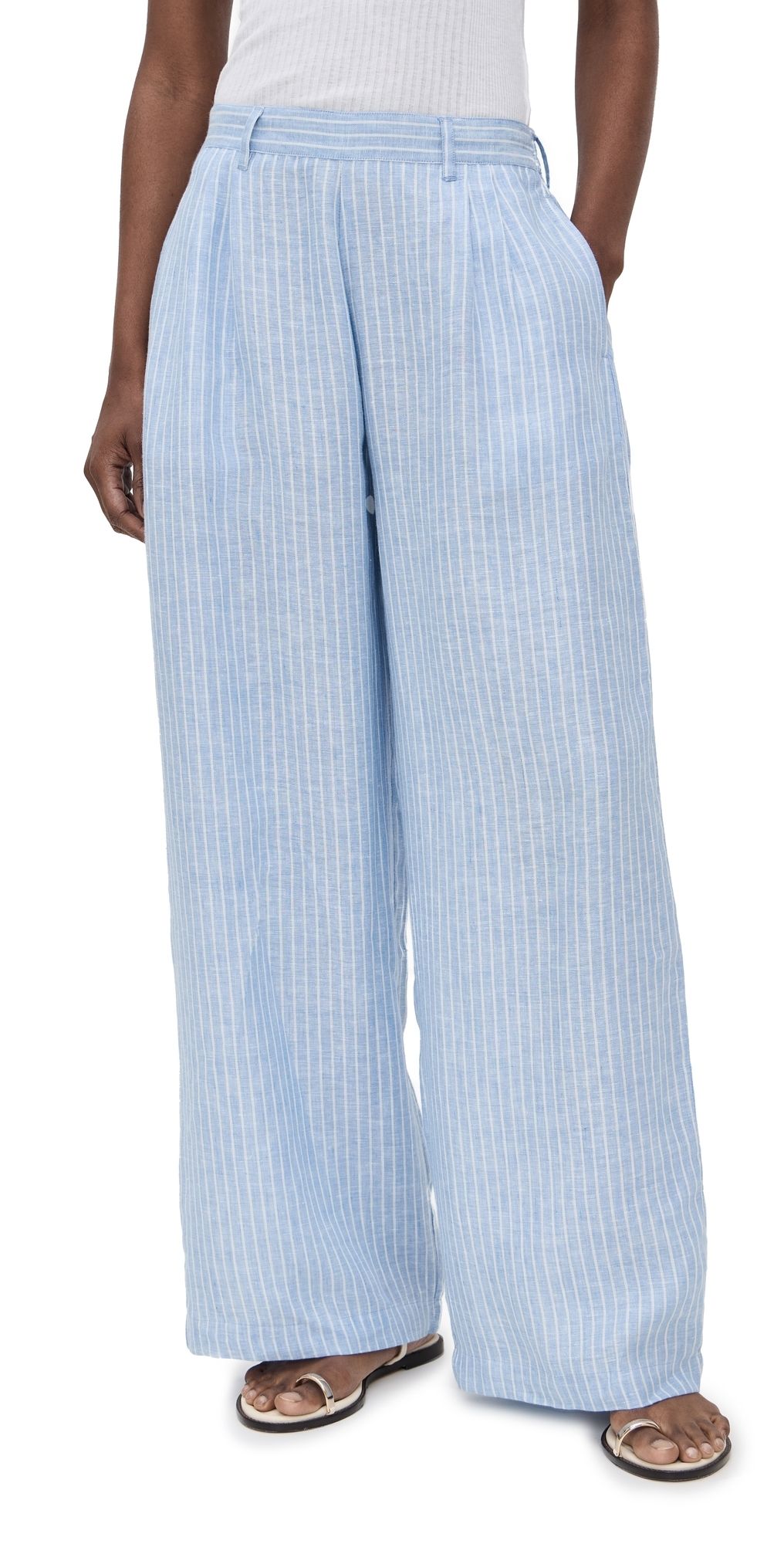 Vitamin A The Getaway Pants Summer Stripe S