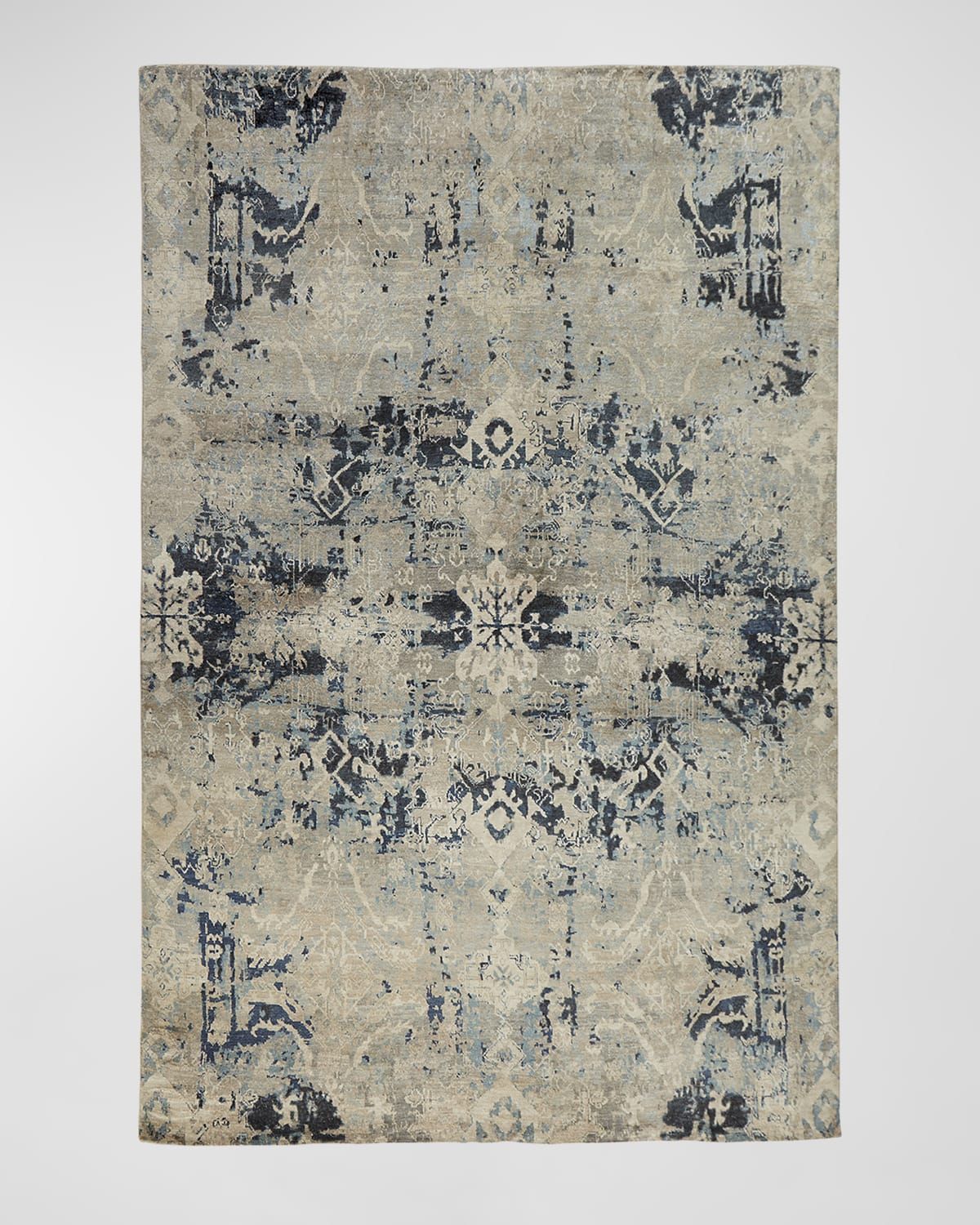 Zaffre Hand-Knotted Rug