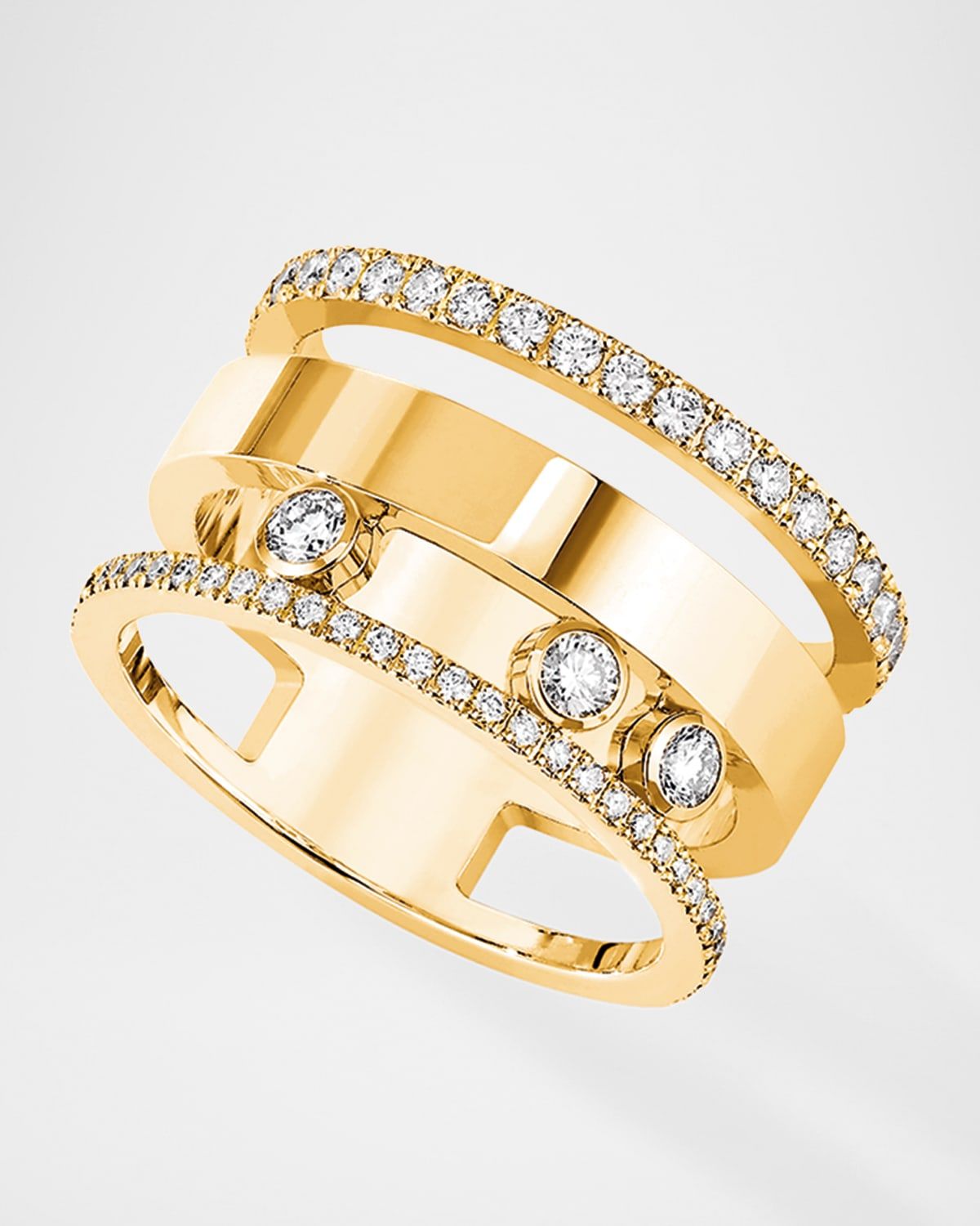 Move Romane 18K Yellow Gold Diamond Ring