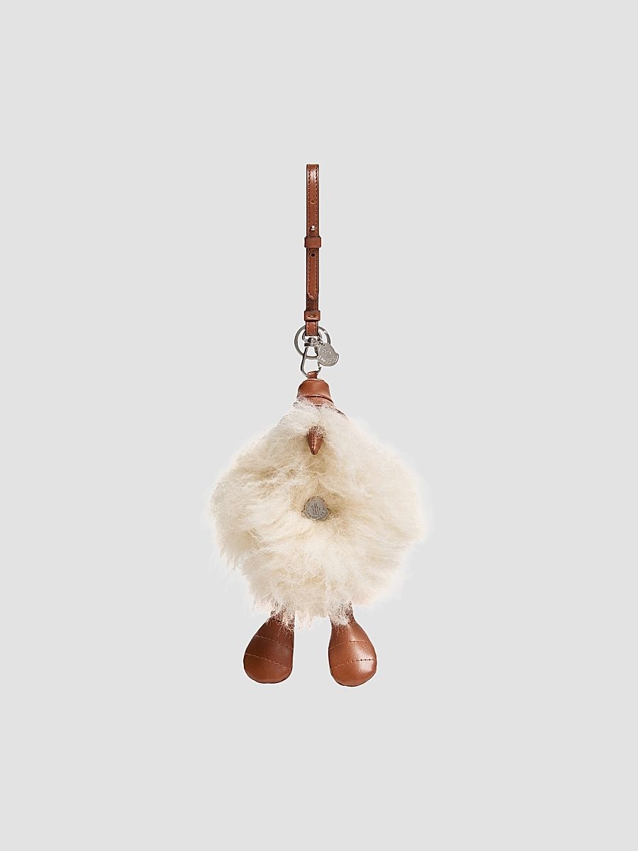 Women's MonDuck Key Ring - Light Beige