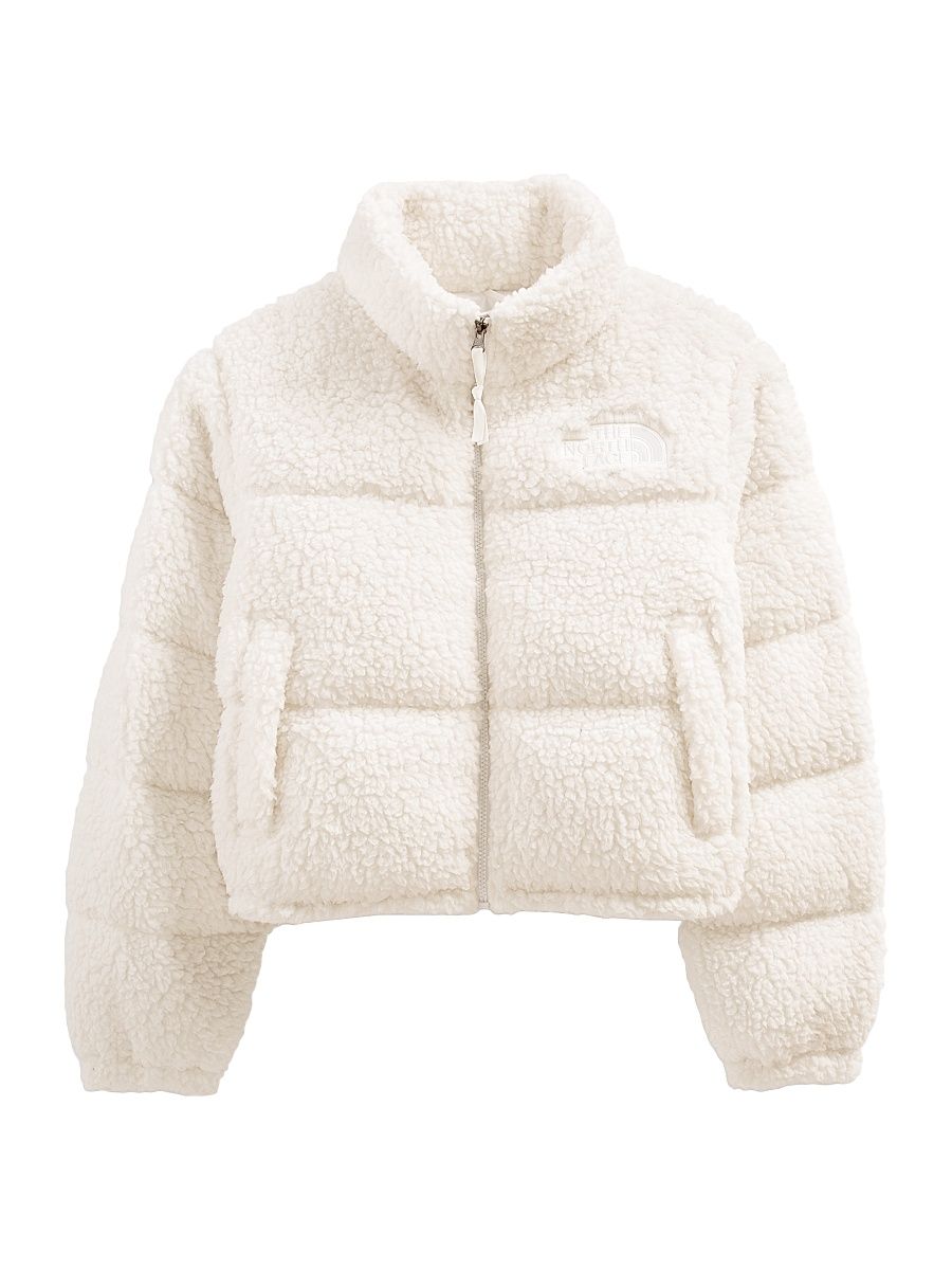 Women's Sherpa Nuptse Jacket - Gardenia White - Size XL