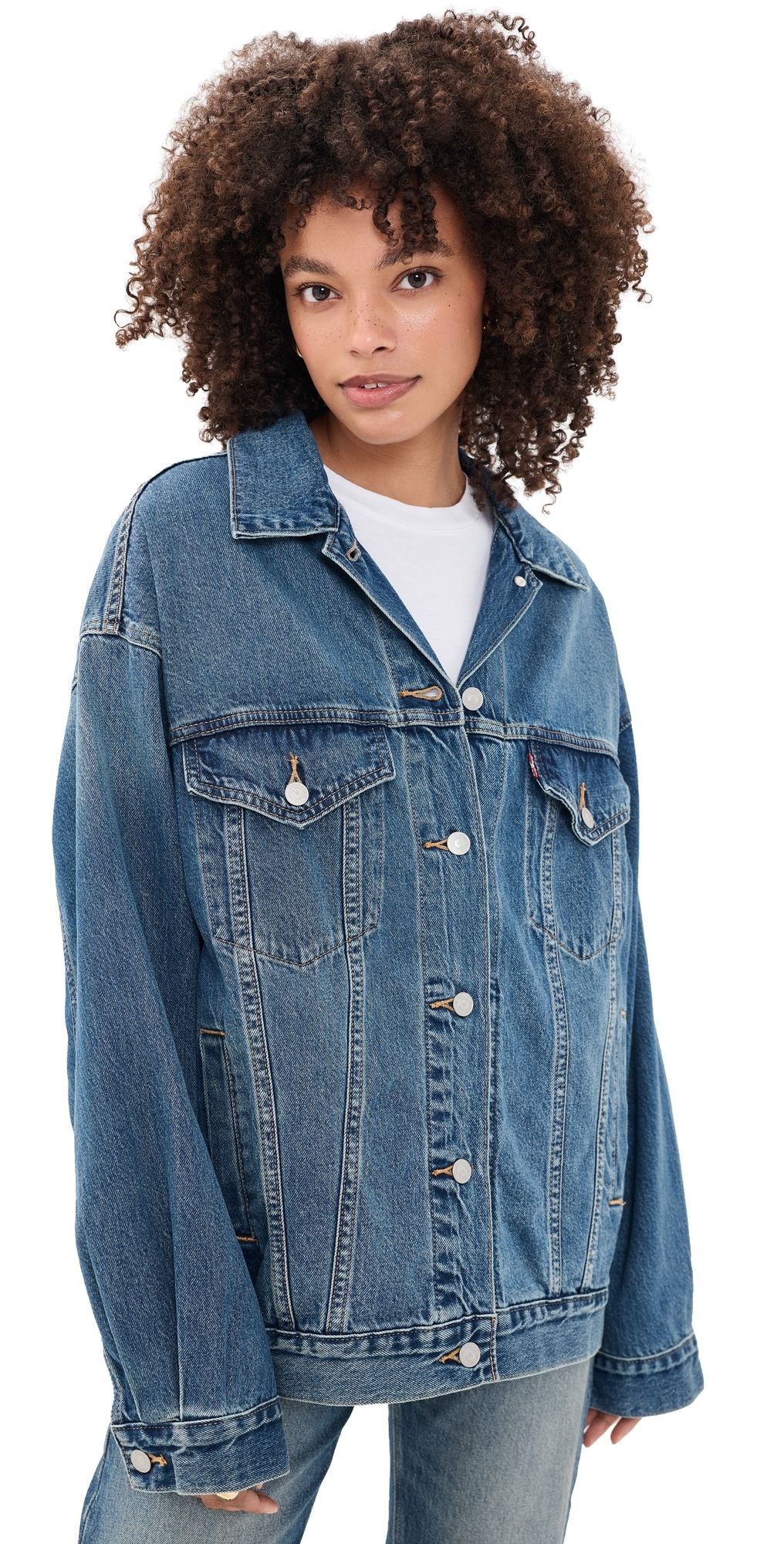 Levi's XL Women's Denim Trucker Jacket Trial Case XL