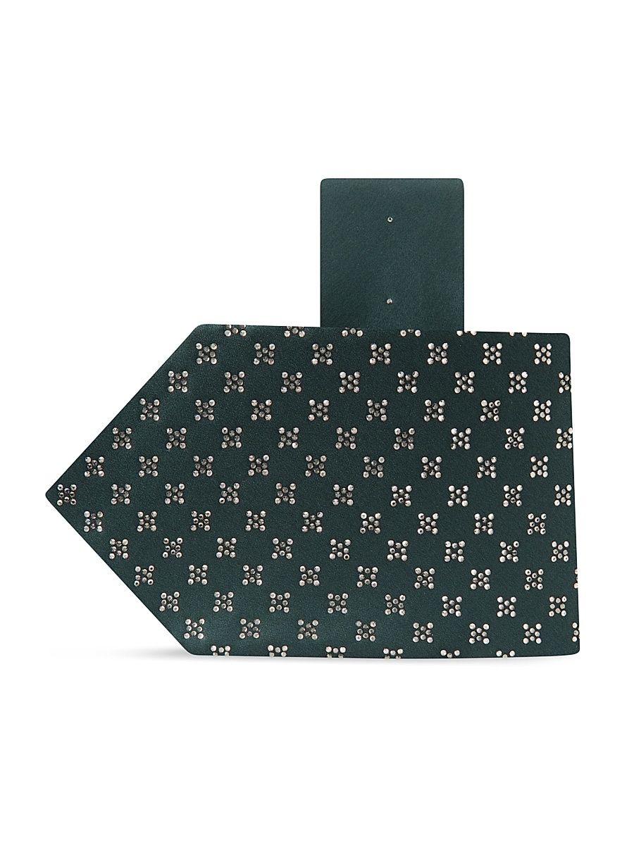 Stefano Ricci Men's Luxury Silk Tie - Dark Green