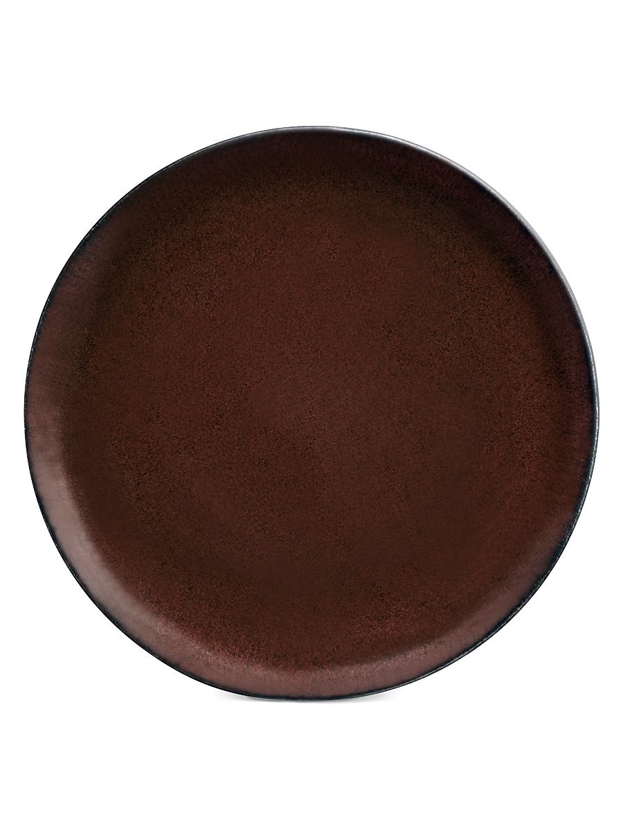 Terra Leather Bread & Butter Plate - Wine - Size 13''