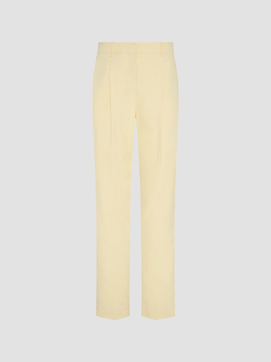 Another Tomorrow Women's Peg Trousers - Sunlight - Size 0