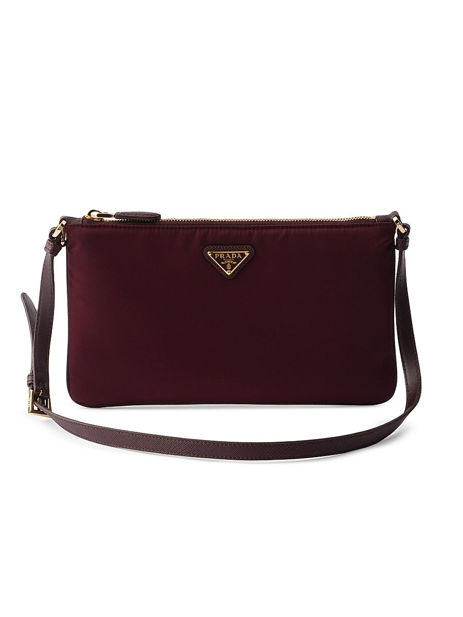 Women's Re-Nylon Pouch - Dark Red