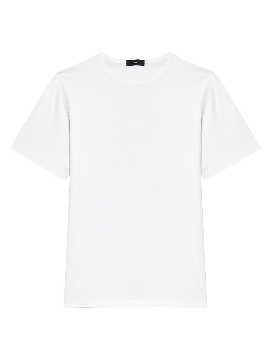 Men's Precise Luxe Cotton T-Shirt - White - Size XXL