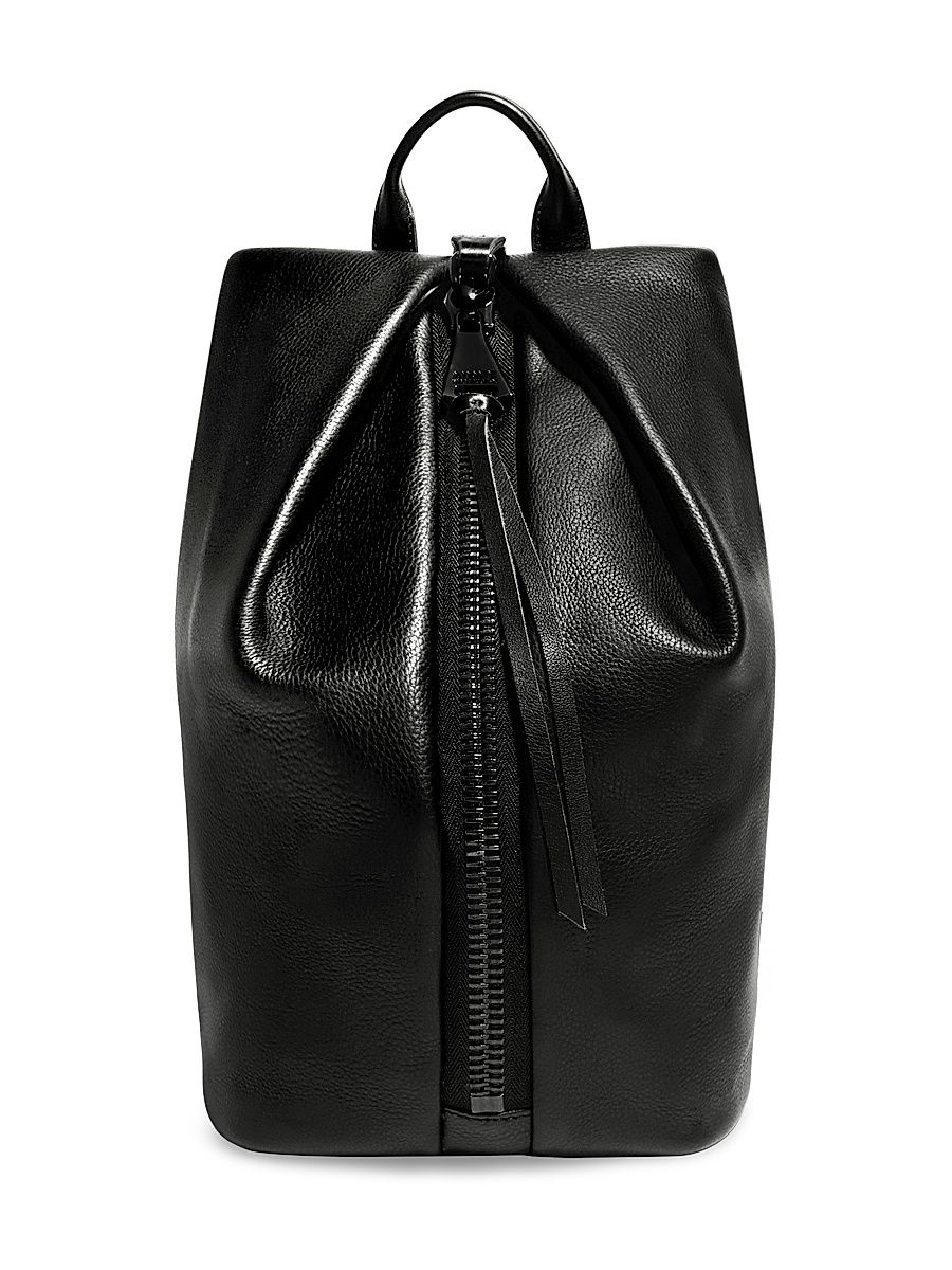 Women's Tamitha Leather Backpack - Black